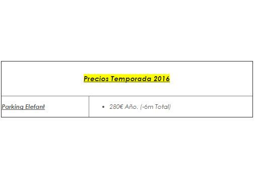 foto del parking Elefant (Blanes, Girona)