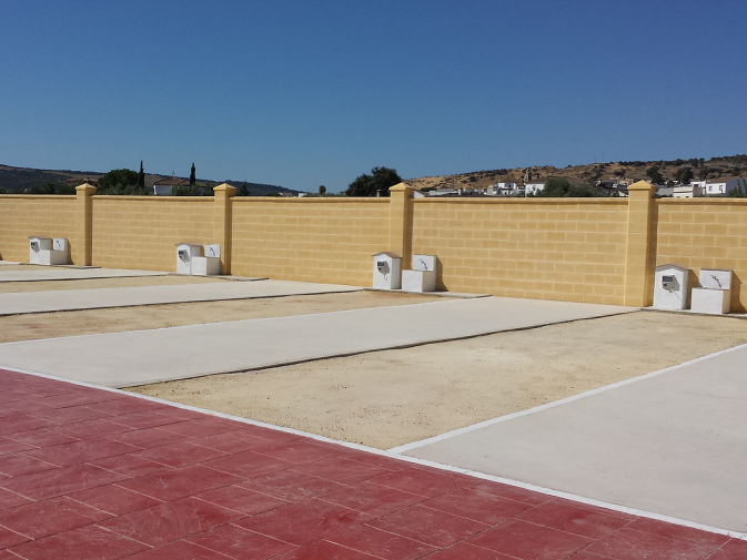 foto del parking Caravan Bornos