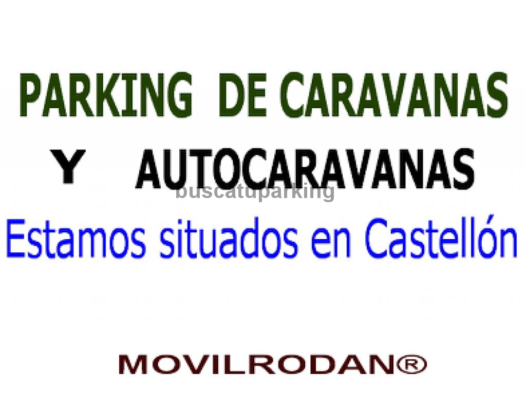 foto del parking Parking Caravanas Movilrodan (Castellón)