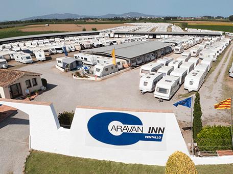 foto del parking Caravan Inn Ventalló (Ventalló- Girona)